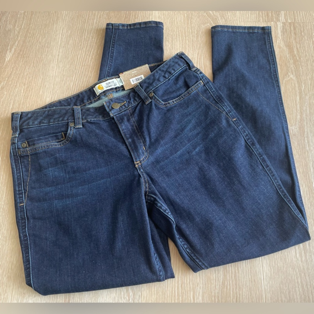 Carhartt Blue Skinny Jeans Classic Style